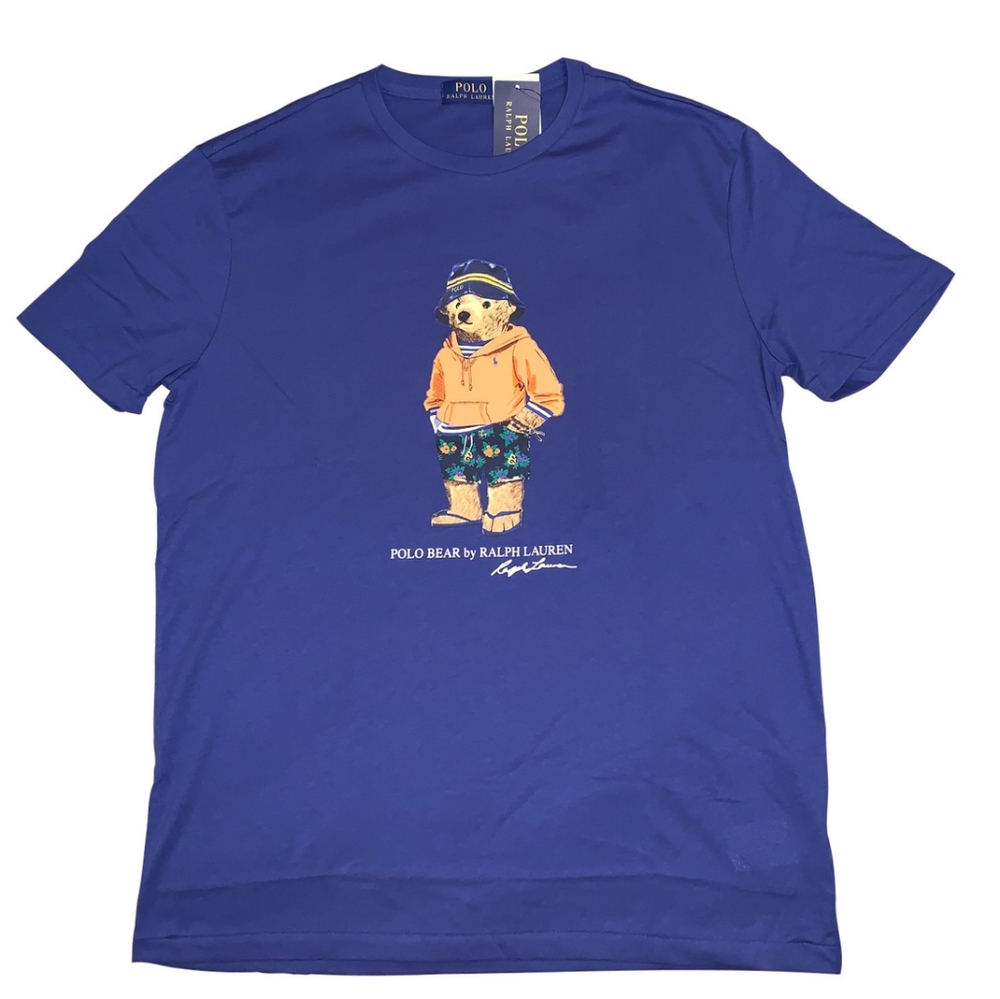 Vintage Polo Ralph Lauren Beach Polo Bear T-Shirt XL